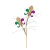 Glitter Fleur De Lis Spray