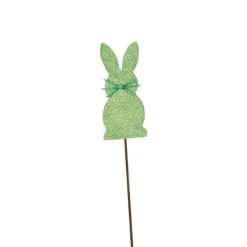 Glitter Mini Bunny Stake Set