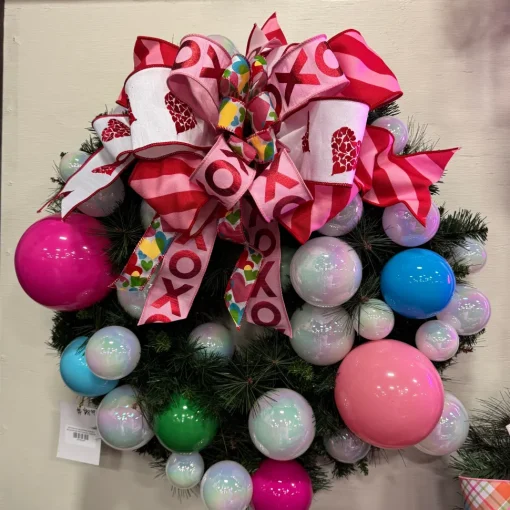 Glitterville Valentine's Wreath