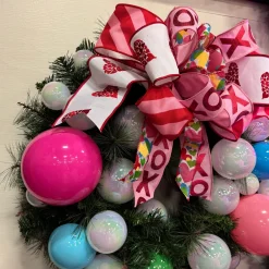 Glitterville Valentine's Wreath
