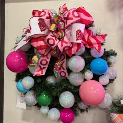 Glitterville Valentine's Wreath