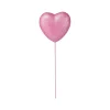 Glittery Pink Barbie Style Heart Pick