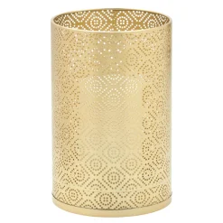 Gold Filigree Candle Holder, Gold