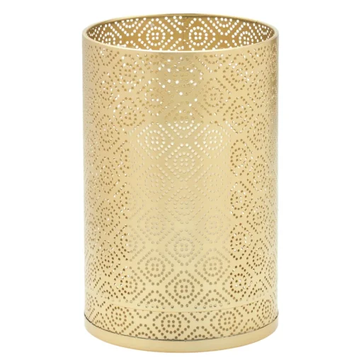 Gold Filigree Candle Holder, Gold