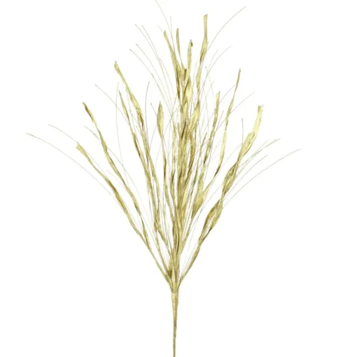 Gold Glitter Grass Brush