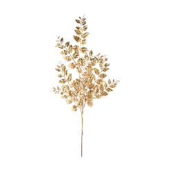 Gold Metallic Leaf Spray