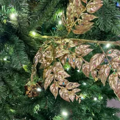 Gold Metallic Leaf Spray