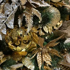 Gold Shiny Ball Ornament, 6"