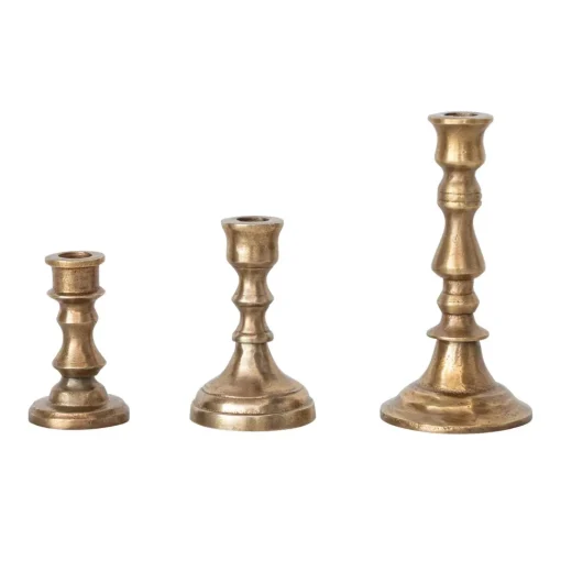 Gold Taper Holder, Medium
