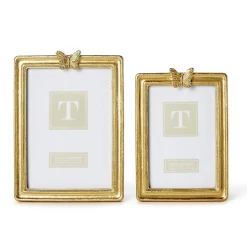 Golden Butterfly Photo Frame
