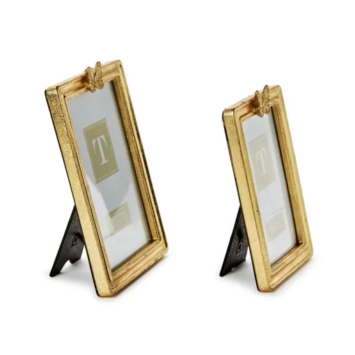 Golden Butterfly Photo Frame