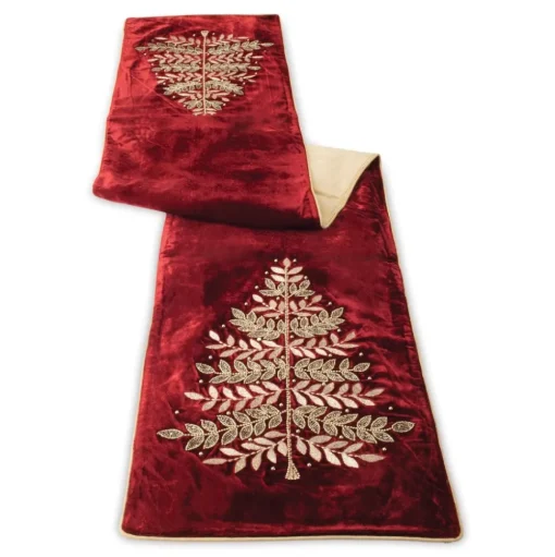 Golden Tree Table Runner