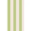 Green & Pink Awning Stripe Guest Napkin Set