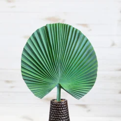 Green Palm Leaf Small Stem