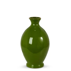 Green Vase, 10"