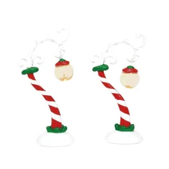 Grinch Streetlights, Dept. 56 Village