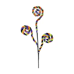 Halloween Chenille Stripe Curly Spray