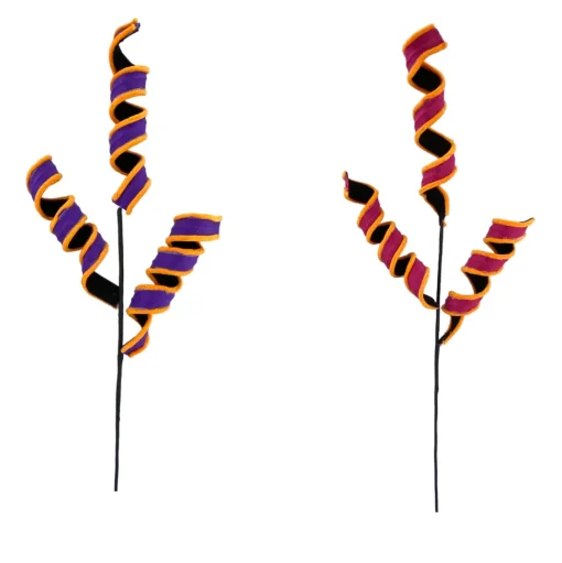 Halloween Fabric Curly Spray