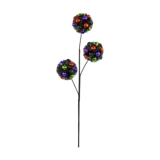 Halloween Tinsel Ball Spray