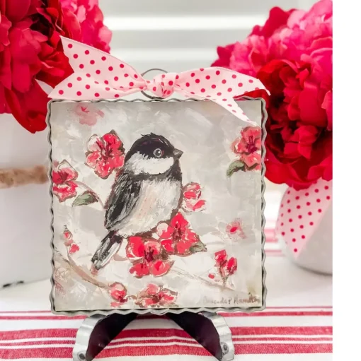 Hamilton Chickadee Spring Mini Gallery Art