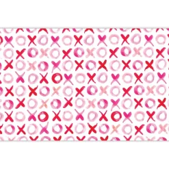 Handpainted X's and O's Placemat Set