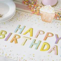 Happy Birthday Sprinkle Placemat Set