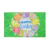 Happy Easter Wreath Sassafras Estate Mat
