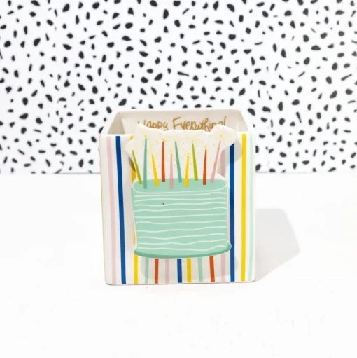 Happy Line Medium Nest Cube by Happy Everything!