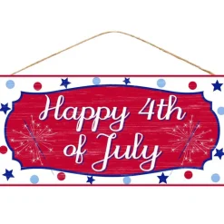 Happy 4th of July Sign