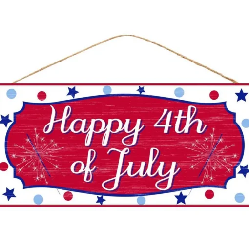 Happy 4th of July Sign