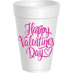 Happy Valentine's Day Foam Cup Sleeve