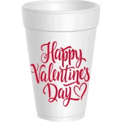 Happy Valentine's Day Foam Cup Sleeve