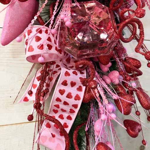 Heart Spring Spray, 22.5"
