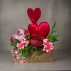 Hearts Abound Valentine Arrangement