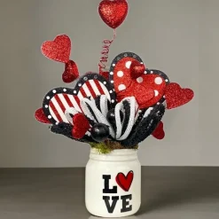 Hearts in Bloom Valentine Arrangement