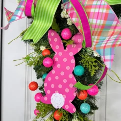 Hoppy Dot Bunny Teardrop