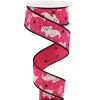 Hot Pink Boo Ghost Ribbon, 1.5" X 10YD