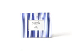 Indigo Skinny Stripe Mini Rectangle Frame by Happy Everything!