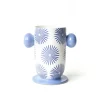 Iris Blue Cylinder Vase