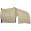 Ivory Burlap, 4" X 10YD
