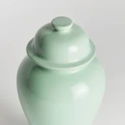 Koa Lidded Mini Ginger Jar, Large