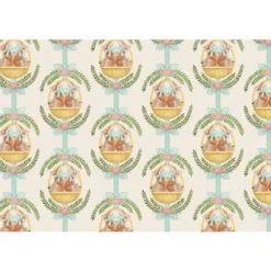 Laurel Bunny Baskets Placemat Set
