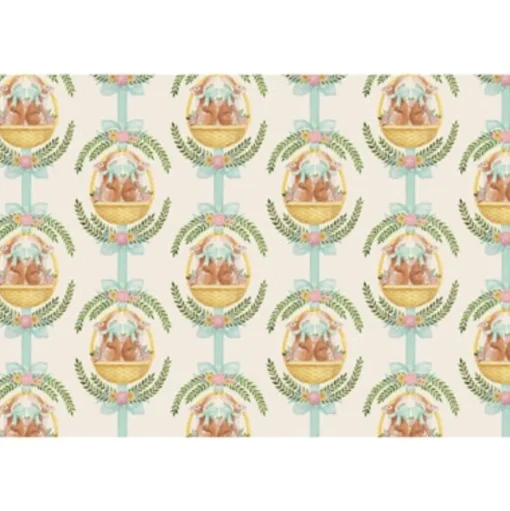 Laurel Bunny Baskets Placemat Set