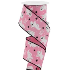 Light Pink Ghost Ribbon, 2.5" X 10YD
