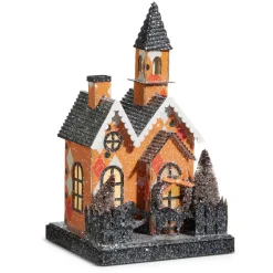 Lighted Halloween Party Church