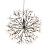 Lighted Starburst Orb, 23"