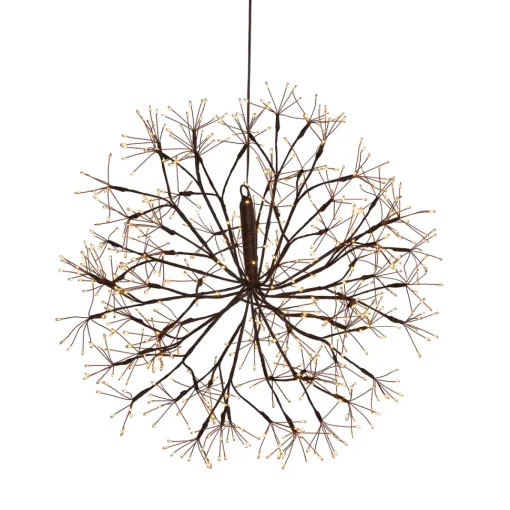 Lighted Starburst Orb, 23"