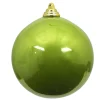Lime Green Candy Apple Ball Ornament, 6"