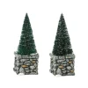 Limestone Topiaries, Dept. 56 Village