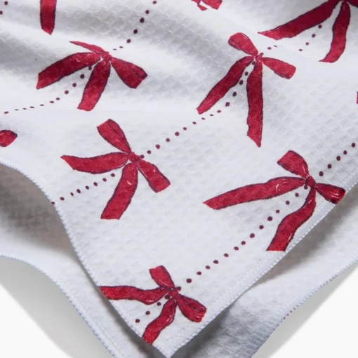 Little Bows And Pearls Luxe Hand Towel